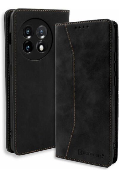 Other Bodycell Pu Leather Wallet Synthetic Leather Black (OnePlus 11) Code: 0...