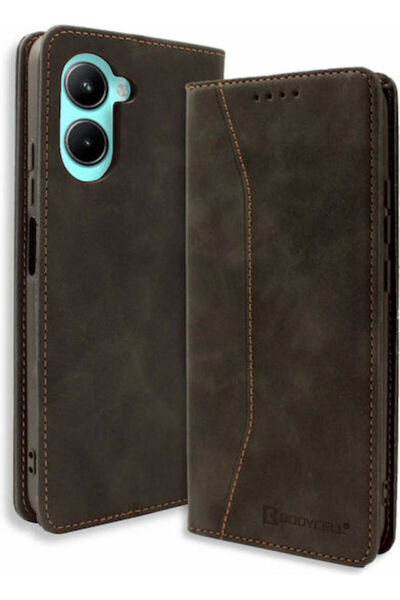 Other Θήκη Bodycell από Συνθετικό Δέρμα Μαύρο (Realme C33) Κωδικός: 04-01054