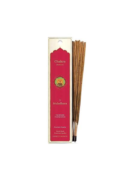 FIORE D'ORIENTE Set bețișoare parfumate naturale Fiore d’Oriente – Chakra 1 M...