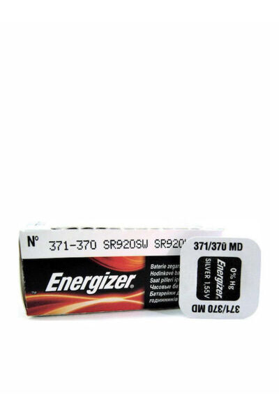 Energizer 371/370 Μπαταρία ρολογιού οξειδίου του αργύρου SR69 1.55V 1 τεμάχιο