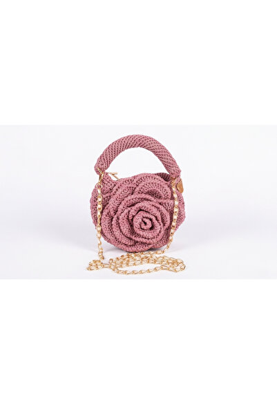 JADDA Handmade Daily Knitted Handbag Macrame Yarn