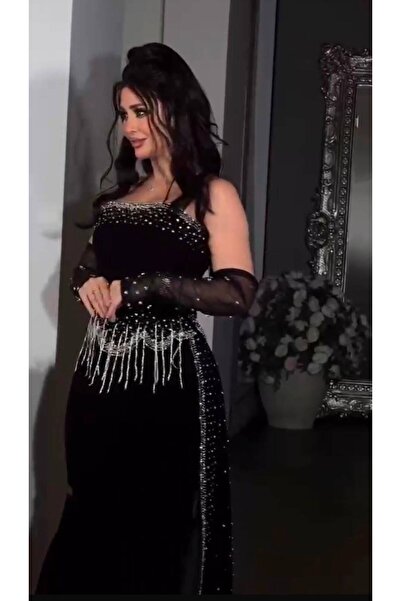 Heidi كريب مع تطريز كبس وهدب