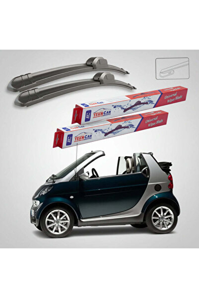 TEAMCAR Ștergătoare Smart Fortwo Cabrio 450 2004-2007 |   Set frontal plat – ...