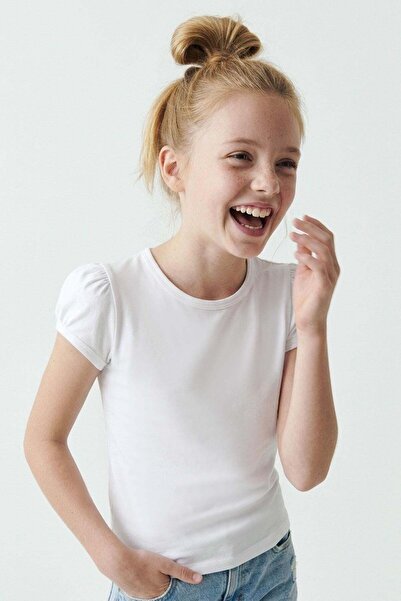 Breeze Girl's T-Shirt Basic 8-14 Years, White