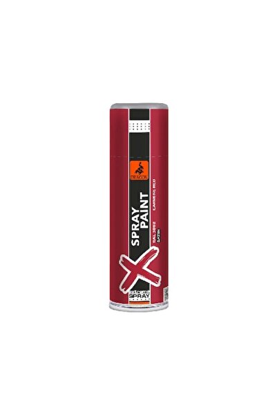 Dragon Vopsea spray acrilică satinată, 400 ml, RAL 3002 - roșu carmin