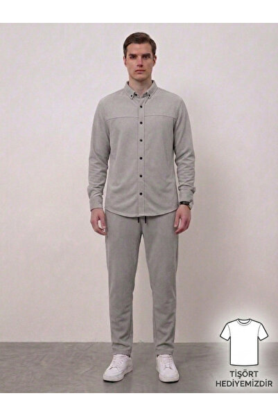 ATKGİYİM New Definition of Comfort: Flexible Textured, Breathable Modern Men'...