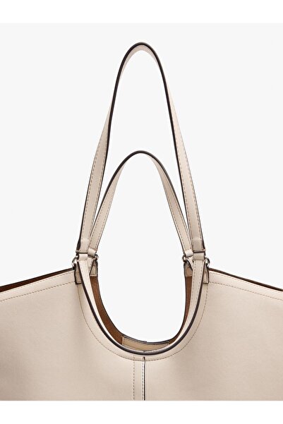 PARFOIS Kadın Üst Dikişli Shopper Çanta L