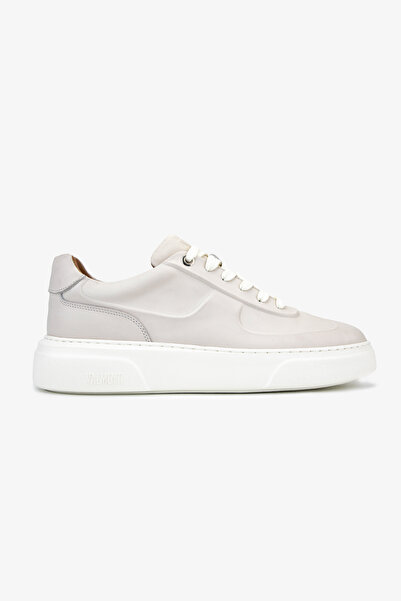 Valmenti Erkek Hakiki Deri Kırık Beyaz Sneakers & Spor Ayakkabı