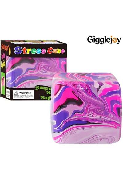 Gigglejoy مكعبات فيدجيت سكويشي، كرات ضغط لتخفيف التوتر للأطفال والكبار، كرات ...