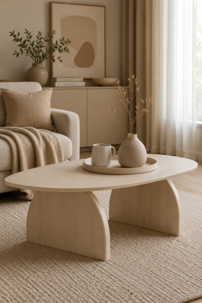 shop Modern Ahşap Görünümlü Orta Sehpa