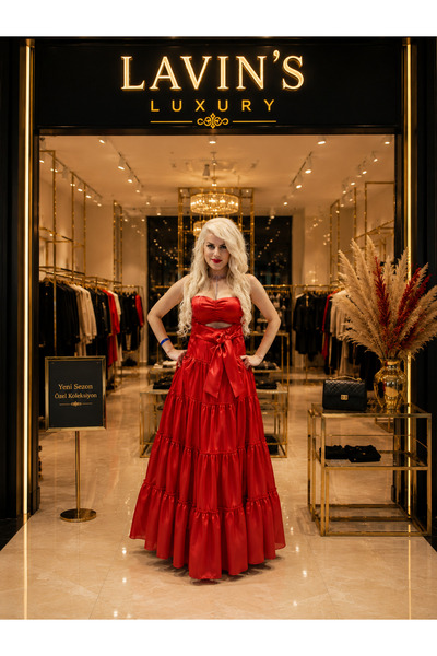 Lavin's ❤️ Scarlet Royale İthal Elbise