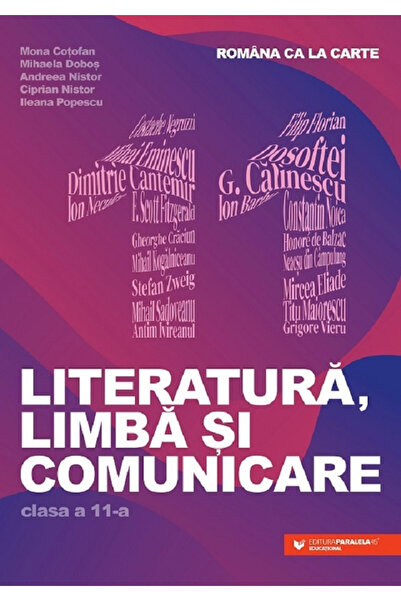 Editura Paralela 45 Romanian la carte. Literatură, Limbă și Comunicare. Clasa...