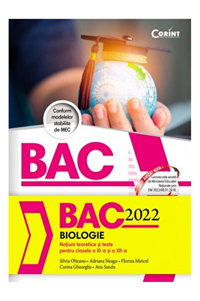 Editura Corint Biologie 2023, Clasele XI-XII, Silvia Olteanu, Adriana Neagu, ...