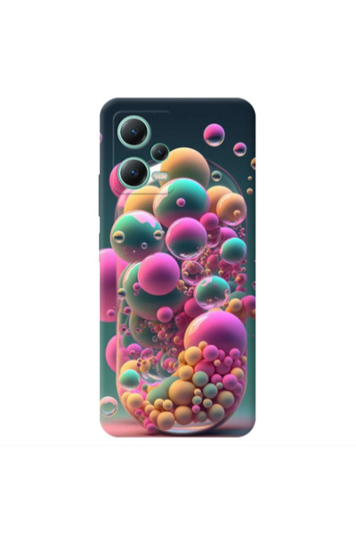 Other Xiaomi Redmi Note 12 Pro 5G Bubbles Transparent Silicone TPU Θήκη