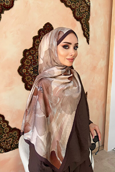 KUQOS Ahenk Flower Pattern Naida Shawl
