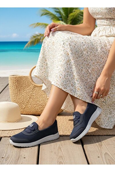 Konfores 2257-Blacksea Pantofi de balerină sport casual pentru femei, ultra-u...