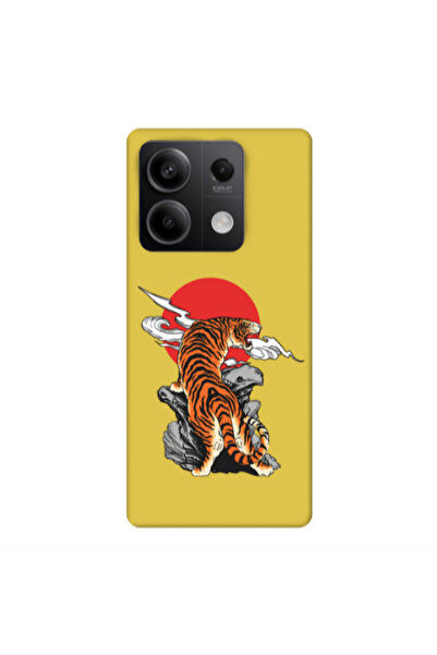 Other Xiaomi Redmi Note 13 5G Angry Gorilla Yellow Colored Silicone TPU Θήκη