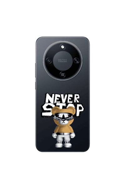Other Honor Magic 8 Lite Never stop Transparent Silicone TPU Θήκη