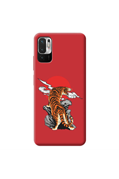 Other Xiaomi Redmi Note 10 Pro 5G Angry Gorilla Red Colored Silicone TPU Θήκη