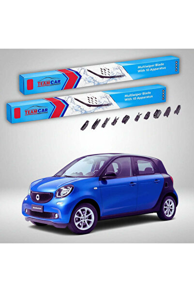 TEAMCAR Ștergătoare Smart Forfour A453 Cabrio 2015-2021 |   Set frontal plat ...