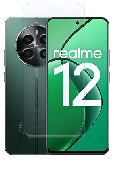 Phonextra واقي شاشة نانو لامع عالي الدقة متوافق مع Realme 12، حماية مرنة ضد ا...