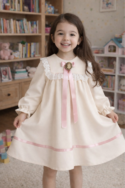 sunshine boutique15 Soft Victorian Dress with a High-Class Royal Touch in Bei...