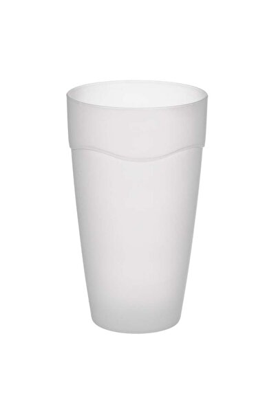 OEM Pahar din plastic pentru apă, roșu, efect frosty, 450 ml