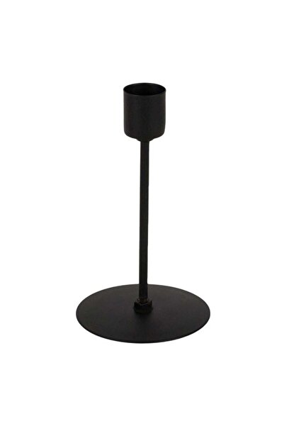 OEM Sfeșnic Elegant Metalic Negru, Suport pentru Lumânări și Decor de Masă, Ø...