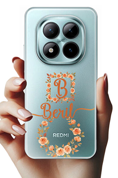 Noprin Xiaomi Redmi Note 15 Pro Kılıf - İsimli Yazılı Kişiye Özel Kişileştire...