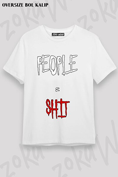 ZOKAWEAR Μπλουζάκι Unisex Loose Fit με στάμπα Slipknot v17