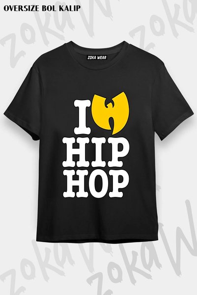 ZOKAWEAR Unisex Loose Fit Wu Tang Clan V14 Printed T-Shirt
