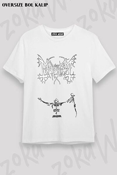 ZOKAWEAR Μπλουζάκι Unisex Loose Fit Mayhem v2 με στάμπα