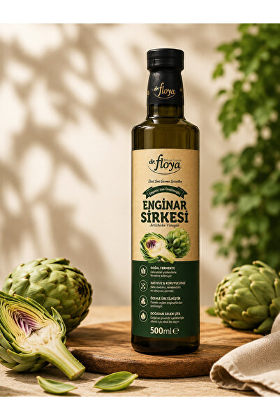 Dr. Floya Enginar Sirkesi Doğal Fermente Katkısız Geleneksel Üretim 500 ml