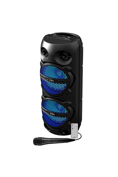 Party Boxă portabilă PLUTON 2x8 " 300W Bluetooth TWS FM USB Lumini LED