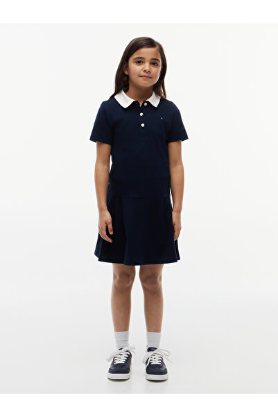 Tommy Hilfiger Blue Girls Dresses