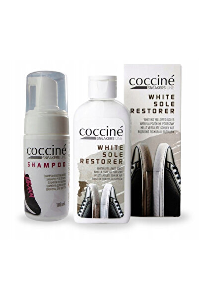Coccine Kit de curatare a incaltamintei, Coccine, pregatire a talpii si sampo...
