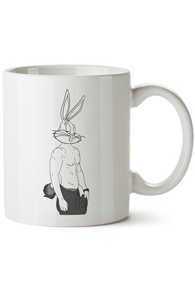 ET ERTAPASSAGE original creative designs Bugs Bunny Printed Porcelain Mug, Ma...