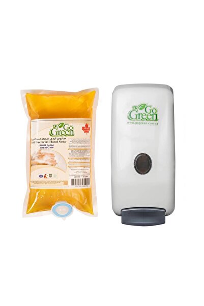 Go Green Goo green soap dispenser + free bag (lemon scented hand soap)