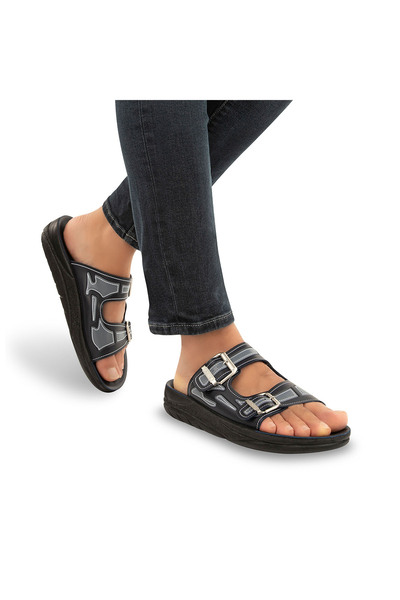 Muya ,31300 Sports Anatomical Sole Four Season Men's Slippers.