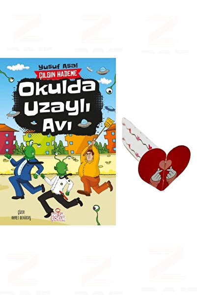 Nesil Çocuk Yayınları Çılgın Hademe Okulda Uzaylı Avı Yusuf Asal Özel Tasarım...