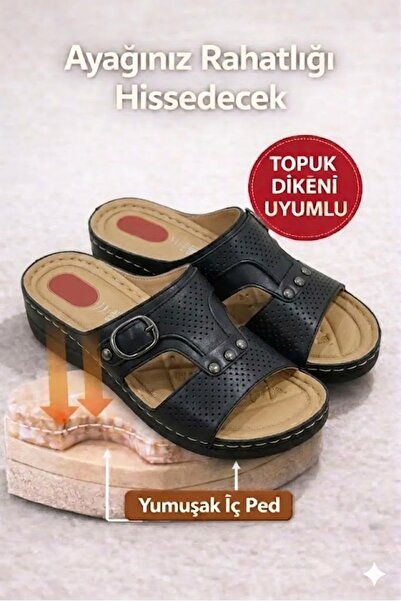 Behtah Kundura Topuk Dikeni Destekli Ultra Comfort Günlük Puf Yumuşak Anatomi...
