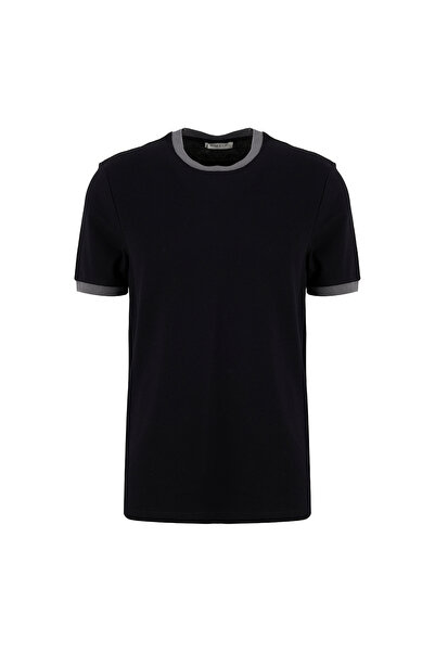 ALTINYILDIZ CLASSICS Siyah Erkek Standart Fit T-Shirt ACE091262760