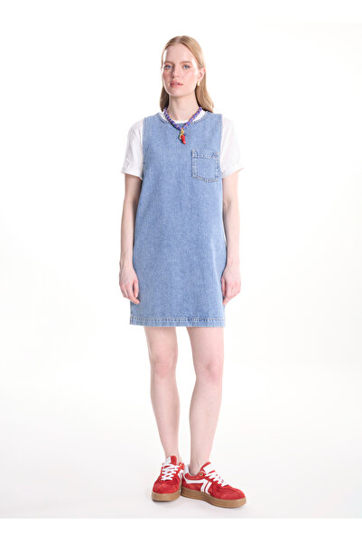 Ted Baker Mavi Kadın Comfort Fit Elbise TBWRDN2003