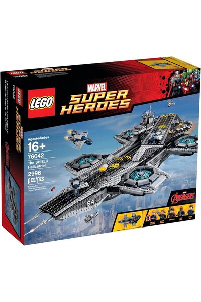 LEGO Marvel Super Heroes The Shield Helicarrier 76042 Building Set