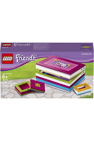 LEGO مجموعة بناء صندوق مجوهرات قابل للتركيب - 300350 - 40114