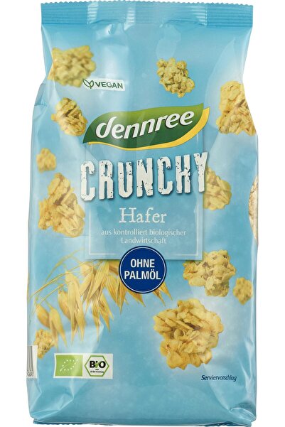 Dennree Cereale crocante cu ovăz organic 750g