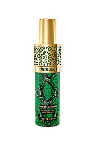 Roberto Cavalli Fine Perfume Spray Tempting Amber 150ML - Parfümlü Vücut Spreyi