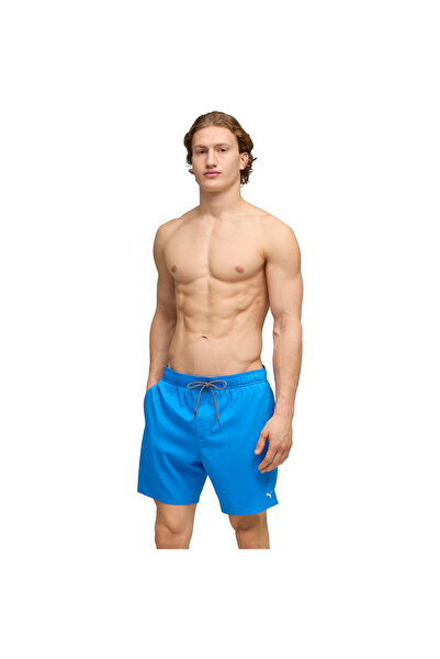 Puma Trousers Swim Men Medium Length Swim Shorts, Blue, Men