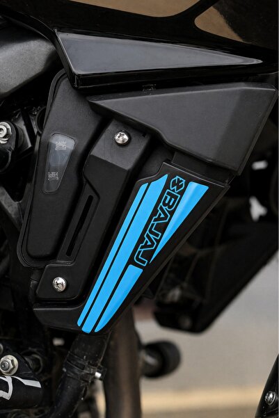 Banxtre Bajaj Written Sticker for Side Radiator Covers (Right and Left) for B...