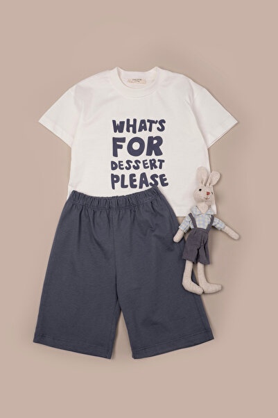 VAUVA Boys' Printed T-Shirt Shorts Summer Set 1-6 Years